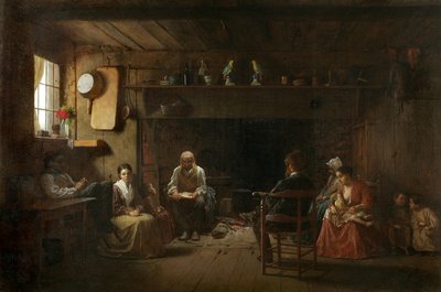 Sonntagmorgen, 1866 von Eastman Johnson